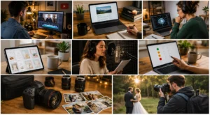 Content and Digital side hustle