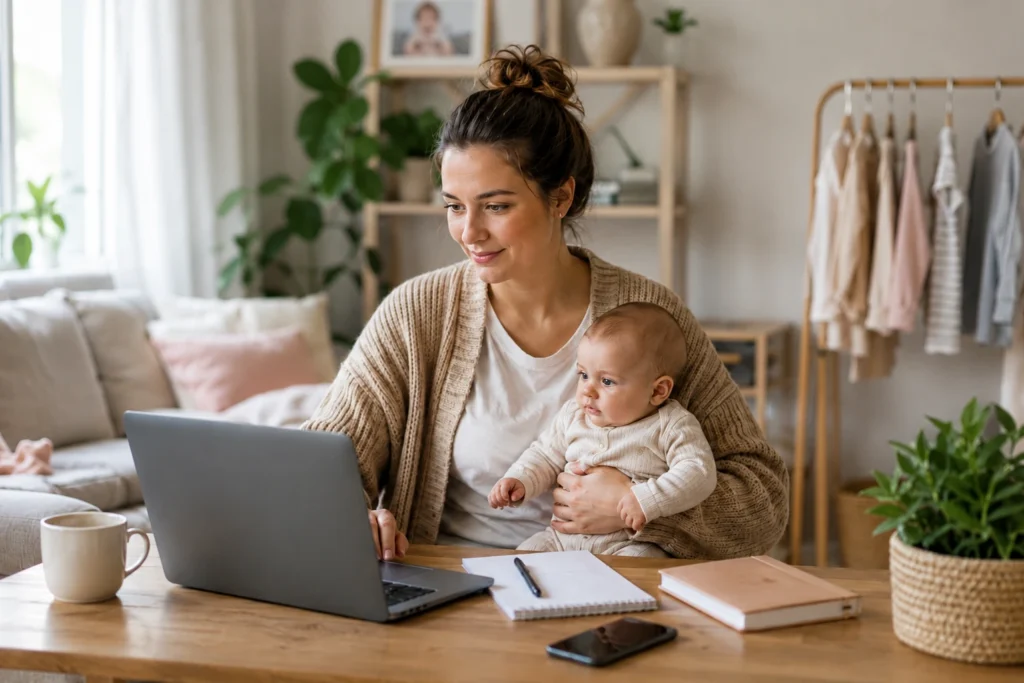Side Hustles for UK Mums on Maternity Leave (Earnings + MaPay Rules, 2026)